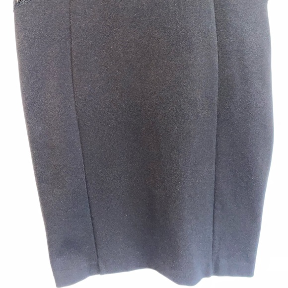 Forever New womens black stretch lace bodycon mini party cocktail dress size 10 - Picture 3 of 15